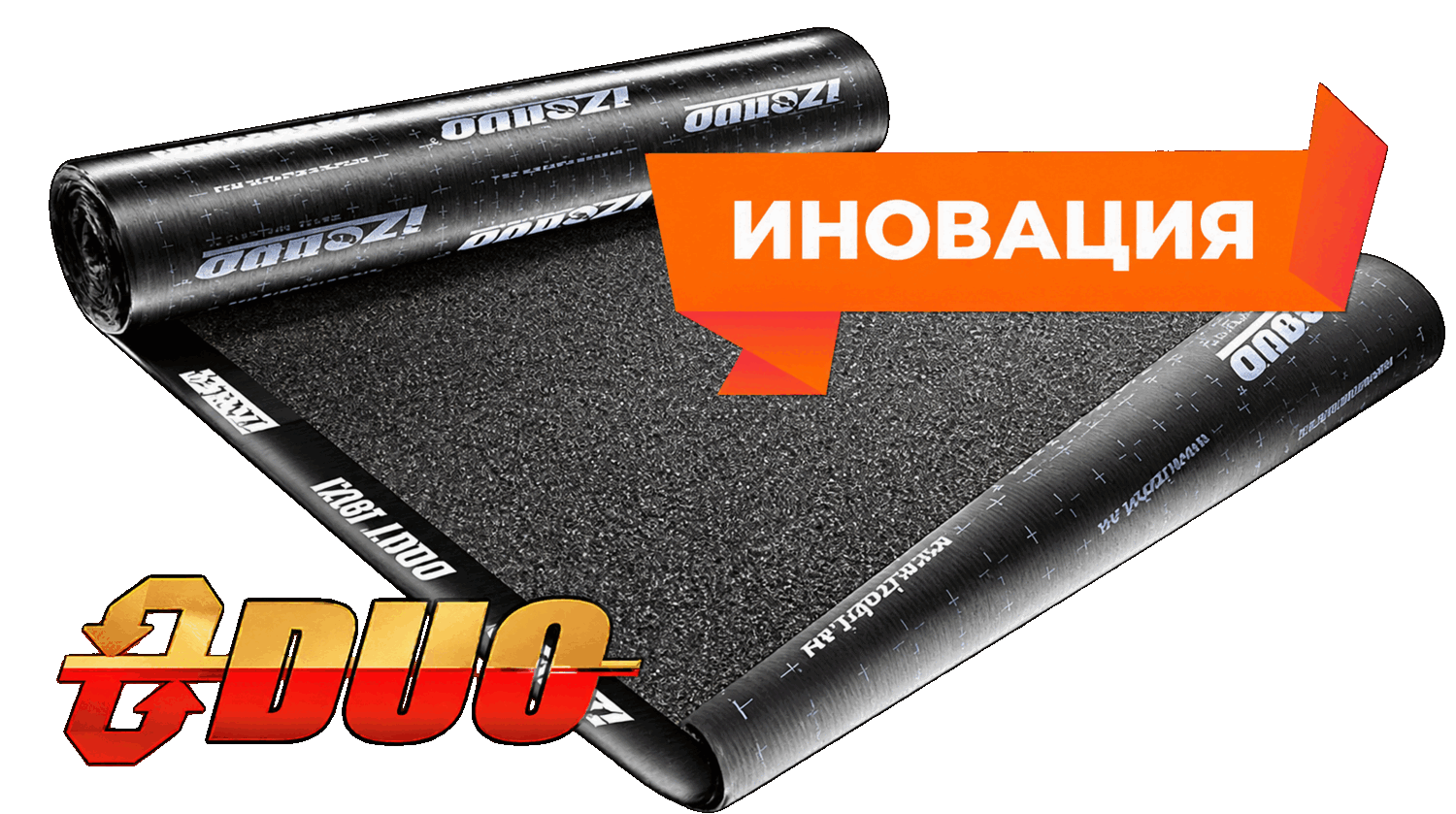 Продуктова визуализация на IZOBIT DUO със запазени оригинални цветове